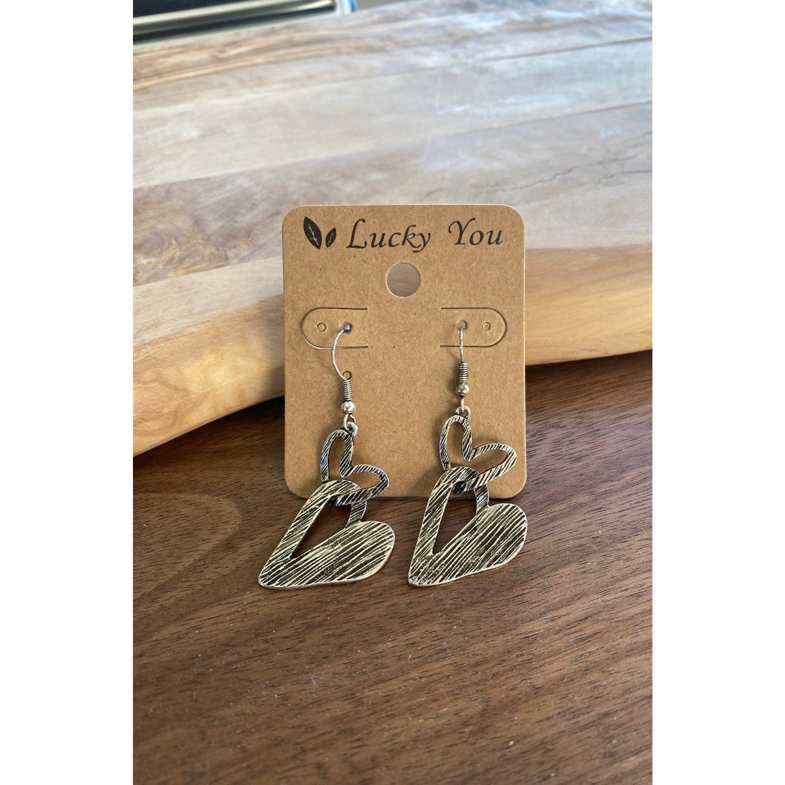 Double Heart Earrings